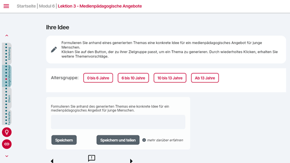 Beispiel für interaktive Übung