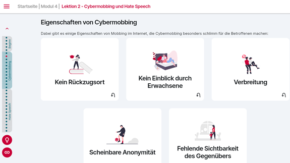 Beispiel für umklappbare Karten
